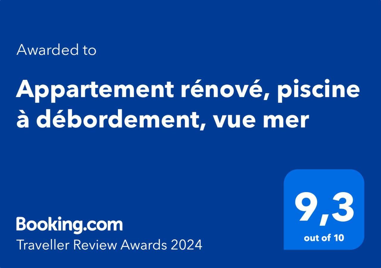 Appartement Renove, Piscine A Debordement, Vue Mer Cannes Kültér fotó